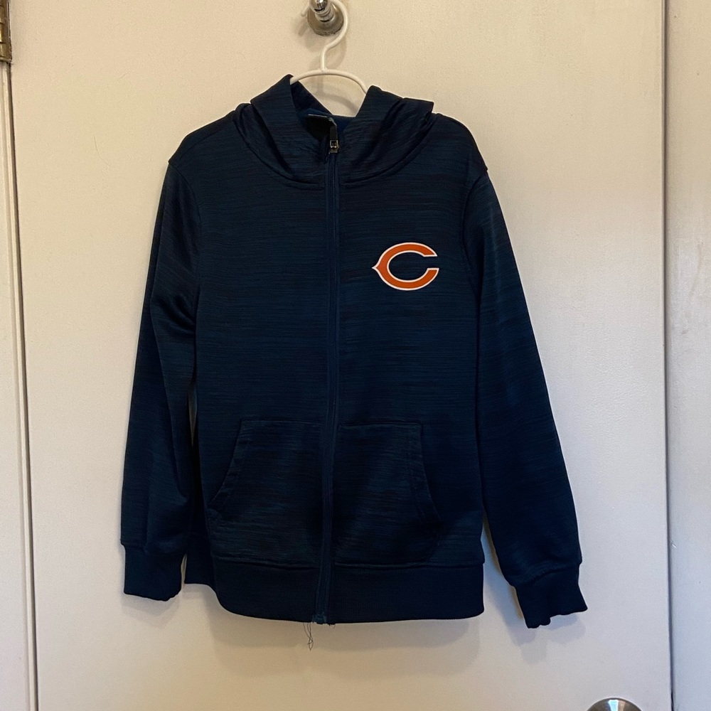 Boys Bears Navy zip up sweatshirt